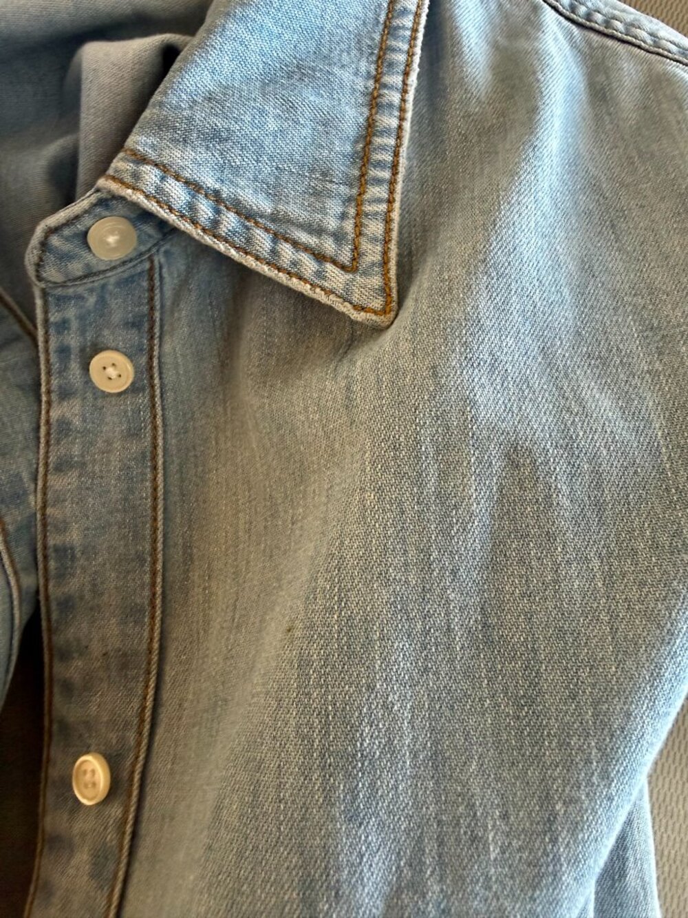 ME+EM Denim Disruptor Shirt Size 12